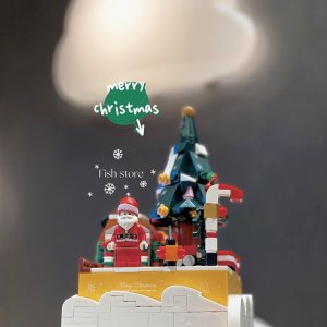 미니 나노 블럭 크리스마스 산타 선물 조립 나홀로 크리스마스 보내기