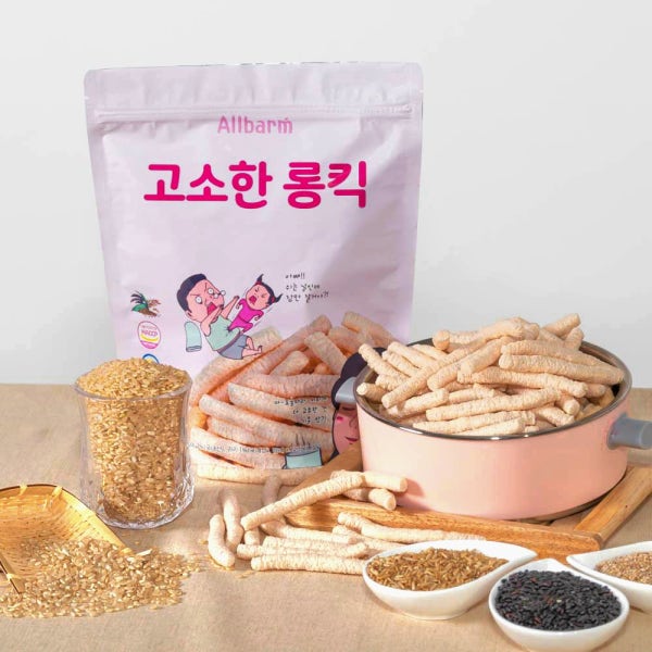 올바름 독도 쌀과자 유기농 돌 아기 과자 백미 현미 떡뻥 스틱 롱킥 팡 곡물 유아 간식