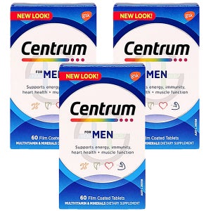 남성 종합 멀티비타민 미네랄 60정 3개 센트룸 포맨