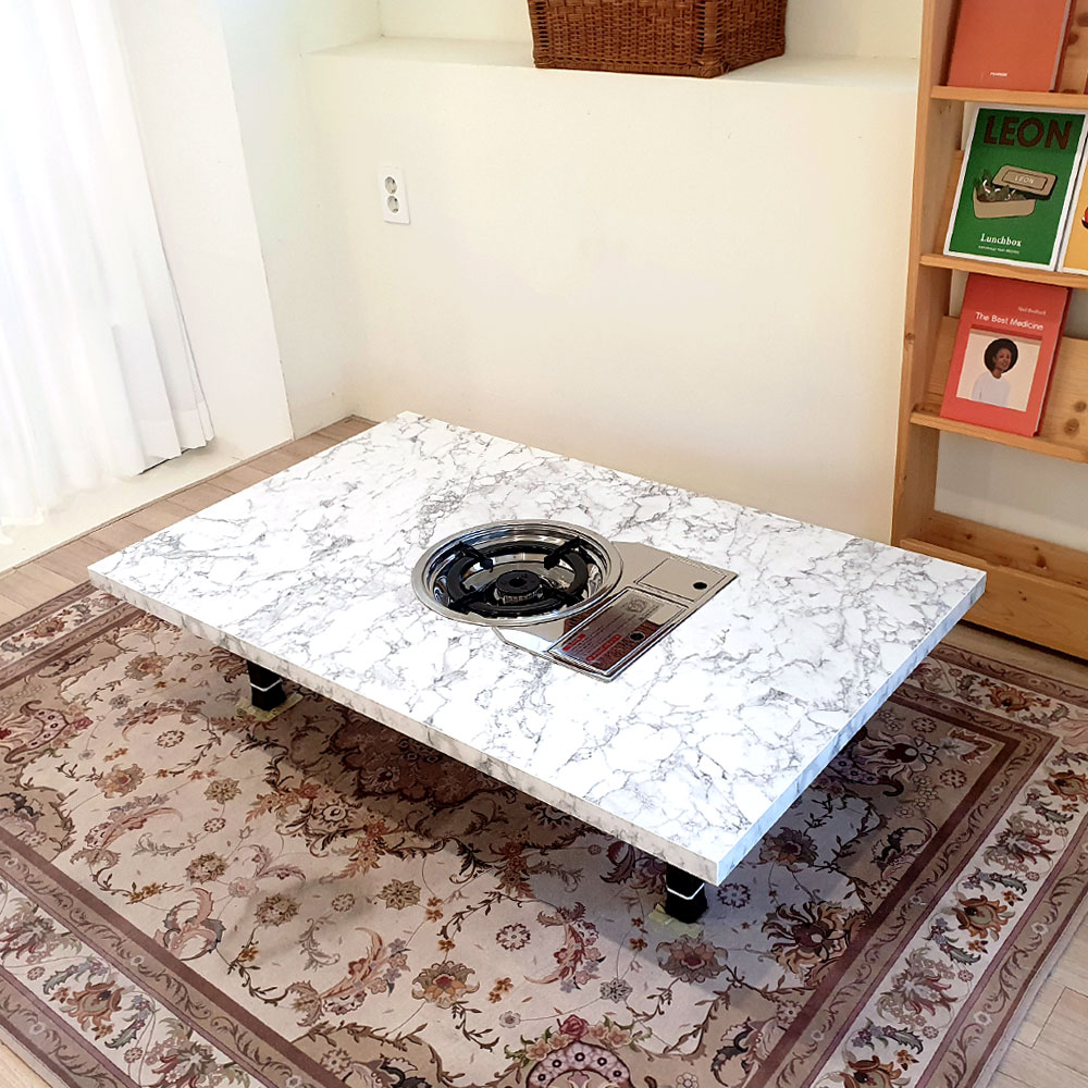 거실에식탁 접는 접이식 거실 고기 불판 가스렌지 식탁