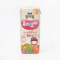 맘마밀 요미요미 유기농 과일주스 (종합과일 125ml)