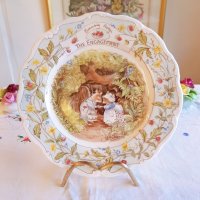 영국 브램블리 헷지 약혼 샐럿 플레이트/ 브렘블리 햇지/ Engagement Bramblyhedge , Royal Doulton , England