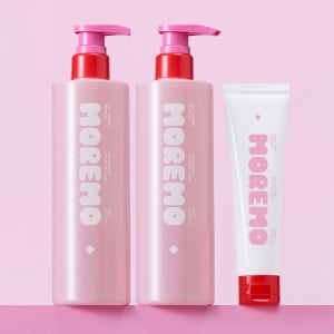 [4가지향] 모레모 미라클 2X 트리트먼트 더블세트 480ml 2개 (+리페어 샴푸 100ml)