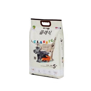 2+2 도그랑 강아지사료 클래식 5KG 4팩 (총 20kg) 대용량
