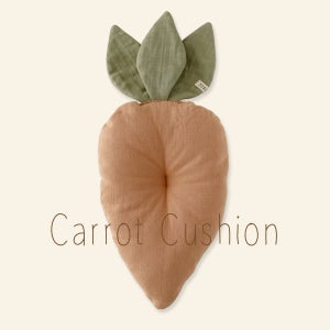 [단품]당근 쿠션 - 아기베개 신생아 백일 아기방 촬영소품 모노레임