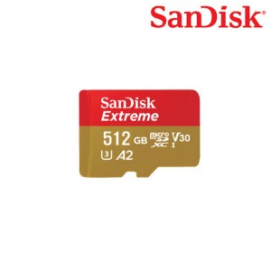 샌디스크 SQXAV-512GB Extreme micro SD 메모리카드