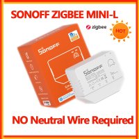 Sonoff ZBMini-L Zigbee 미니 스위치,중성선 없음,Zigbee 3.0 스마트