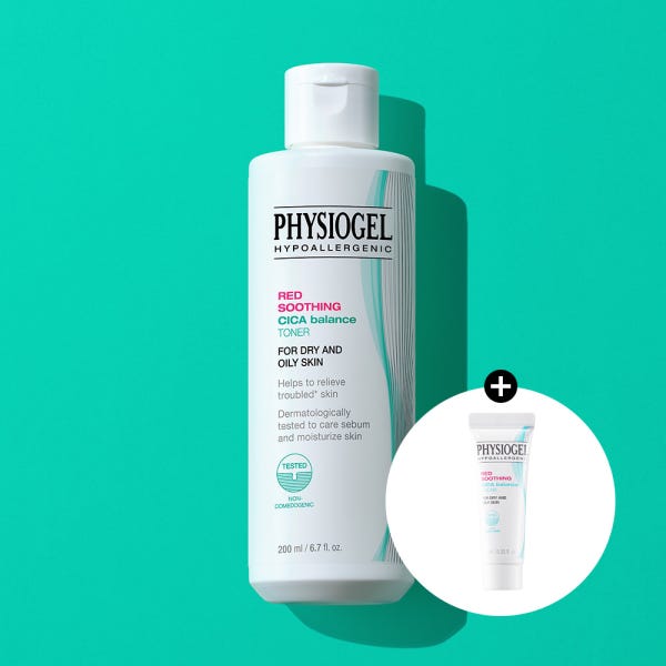 피지오겔 레드수딩 시카밸런스 진정 토너 200ml 수부지 트러블+(증정) 레드수딩 시카크림 10ml