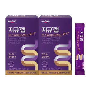 지큐랩 포스트바이오틱스 알에이치티 30포, 2개