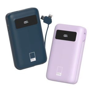 이어맥 팬톤 일체형 고속 충전 보조배터리 10000mAh PGB-33A 1개+1개