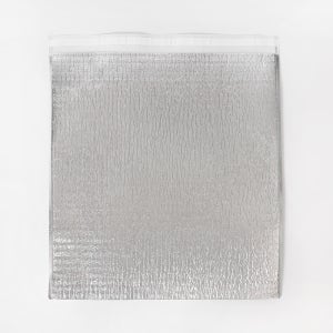 [JS] 일회용 은박 45x50 보냉팩 보온 봉투 100장 / 13인치 피자 배달 보온백
