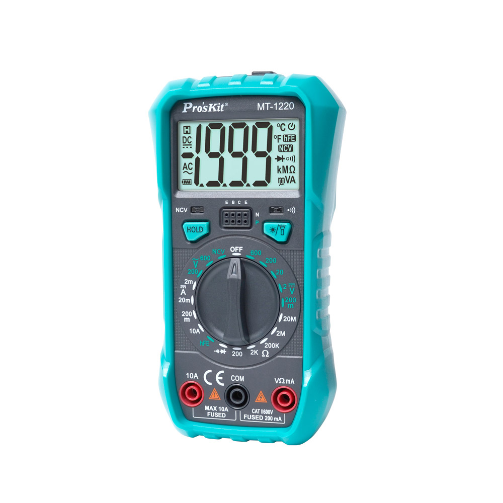 LCD 디지털 AC DC 전압 전류 저항 측정 후쿠메다 테스터 테스트 PK340