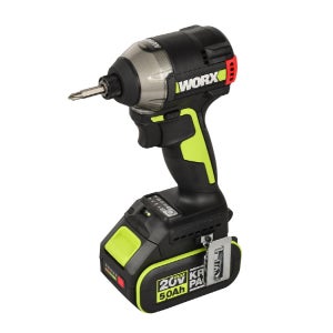 웍스 충전 임팩드라이버 전동 드릴 20V 5.0Ah 배터리2개 BL WU291D.3