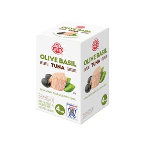 오뚜기 올리브바질참치 100g 4개입 2개 올바참