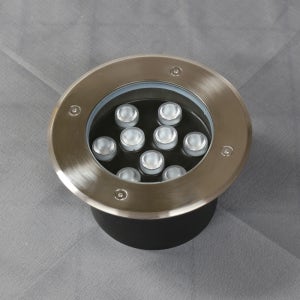 LED9W 원형지중등 160파이 타공145