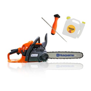 허스크바나 엔진톱 H445EⅡ 신형 40cm 445E2 체인톱 445E-Ⅱ 체인톱 신형 색상