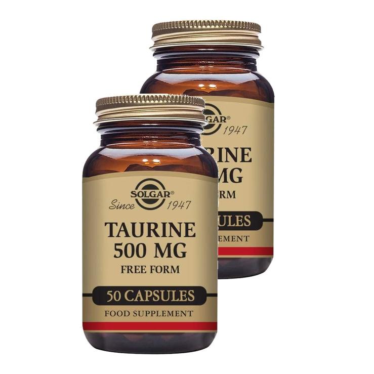 솔가 타우린 500 mg 50캡슐 2팩 Solgar Taurine