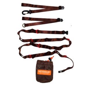 이지트래블러 [15단 링데이지체인 브라운] 최대확장 2m60 감성캠핑 오토캠핑용 카라비너