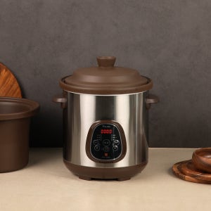 엔유씨 스마트 황토 슬로우쿠커 찜기 5L NSC-100K 에그쿠커