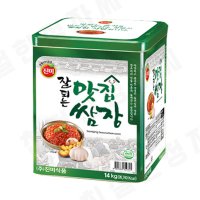 진미 진미식품 잘되는 맛집 쌈장 14kg/ 구수하고 맛있는 시골쌈장 양념이된