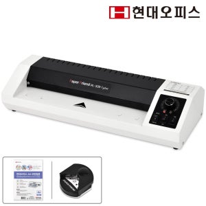 현대오피스 A3 코팅기 PL-330-1 Plus 4롤러 스틸케이스 온도조절