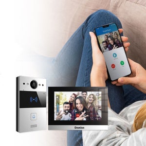 담인 2선식 비디오 인터콤키트(초인종+월패드+스마트폰앱) 빌라 아파트