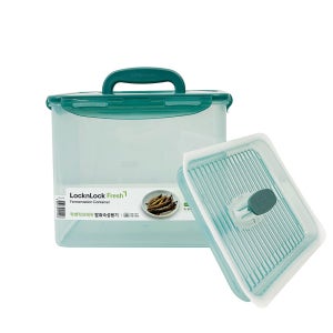오이지담그기 락앤락 발효숙성 김치통 누름판 누름독 오이지통 장아찌용기 6L, 1개