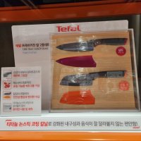 TEFAL 테팔 티타늄 코팅칼 2P [코스트코] 식도 산도쿠