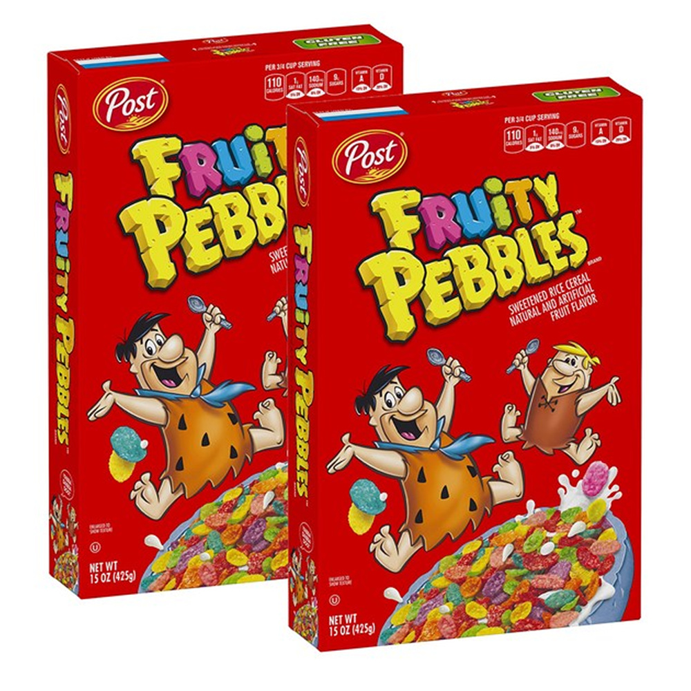 포스트 <b>프루티</b> 페블 Fruity Pebbles 425g 2개