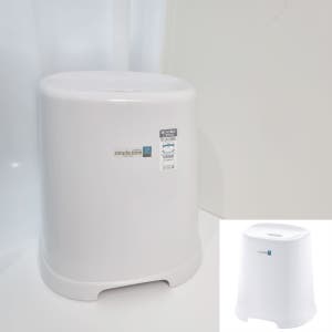 높은 욕실 샤워의자 화장실 스툴 높이 40cm 리첼