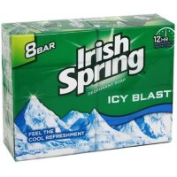 Irish Spring 비누 아이스 쿨 8바 2팩 Soap IcyBlast 113g