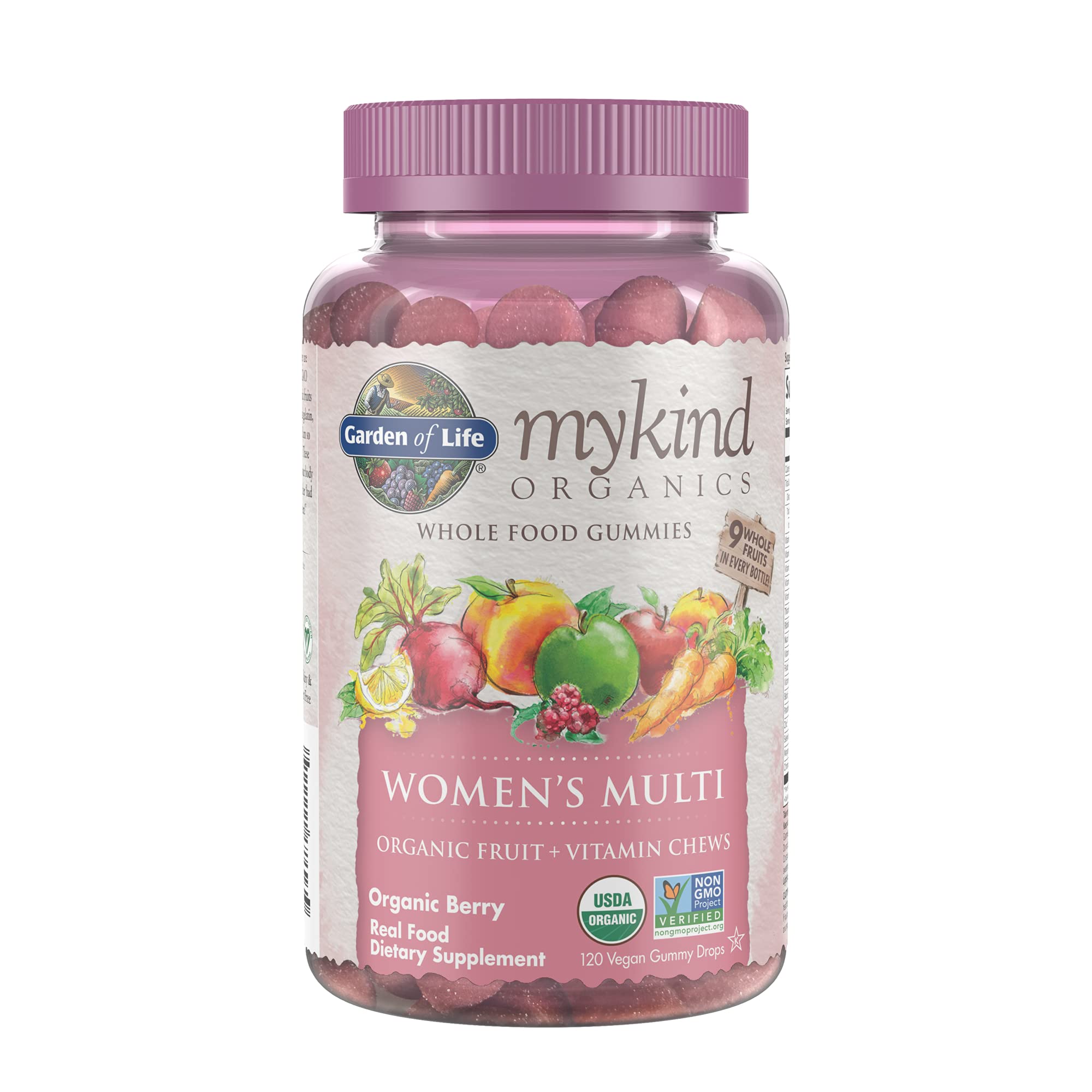 <b>가든오브라이프</b> 마이카인드 오르가닉스 여성종합비타민 Multi vitamin 120정