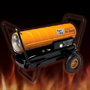 타이거킹 등유열풍기 축사 대형 산업용 열풍기 TK-30K