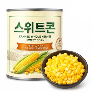 랜덤 스위트콘 2.95kg 옥수수캔 3kg