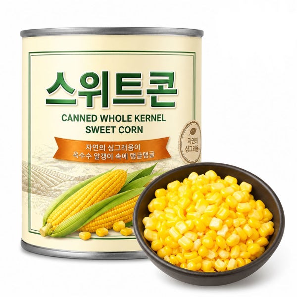 푸드k몰 랜덤 스위트콘 2.95kg 옥수수캔 3kg