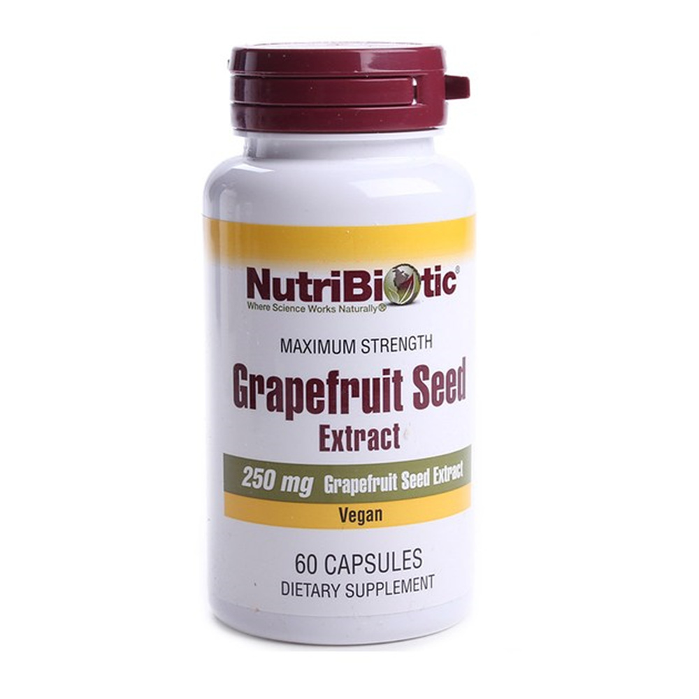 <b>뉴트리바이오틱</b> 자몽씨 추출물 250mg 60캡슐 1통