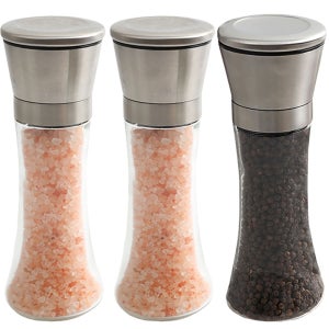 2+1 후추 소금 그라인더 깨갈이 180ml 3P 세트