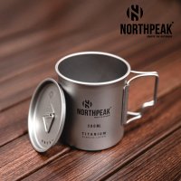 NOPK 노스피크 티타늄 컵 티탄컵 머그컵 싱글 레이어 300ml 캠핑컵 MUG