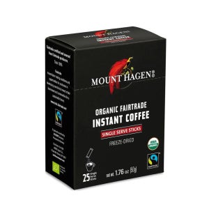마운트하겐 유기농 블랙커피 스틱 2g x 25개입, 1개입, 1개