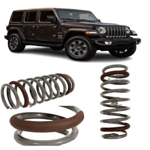 랭글러 사하라 JL 4도어 전륜 후륜 스프링 리프트업 빅풋 스프링 카라반 뒤처짐