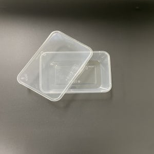 사출용기 B-750 흰색 세트 (500개세트)