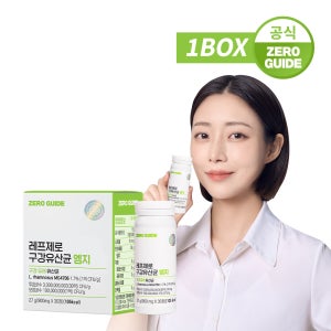 레프제로 구강유산균 엠지 유산균 MG 애플민트맛 30정, 1개