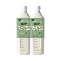 맑은물에 참좋은 국산 콩물 500mlx2개