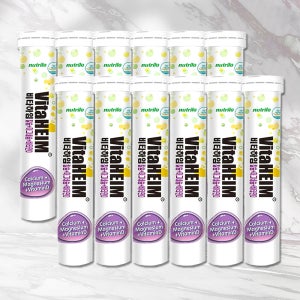 비타하임 칼슘+마그네슘+비타민D 15정X12통 발포비타민