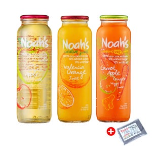 노아 3종(크러쉬애플+발렌시아오렌지+당근진저) 260ml 12개+사은품 6000원상당의 고급세차타월 증정