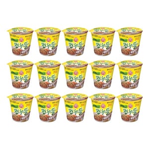 오뚜기 컵누들 매콤찜닭맛 45.5g 15개