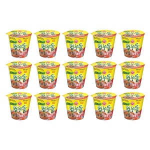 오뚜기 컵누들 매콤한맛 37.8g 15개