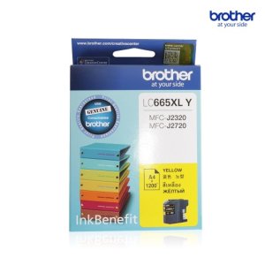 브라더 정품잉크 LC665XL Y 노랑 / J2320 J2720