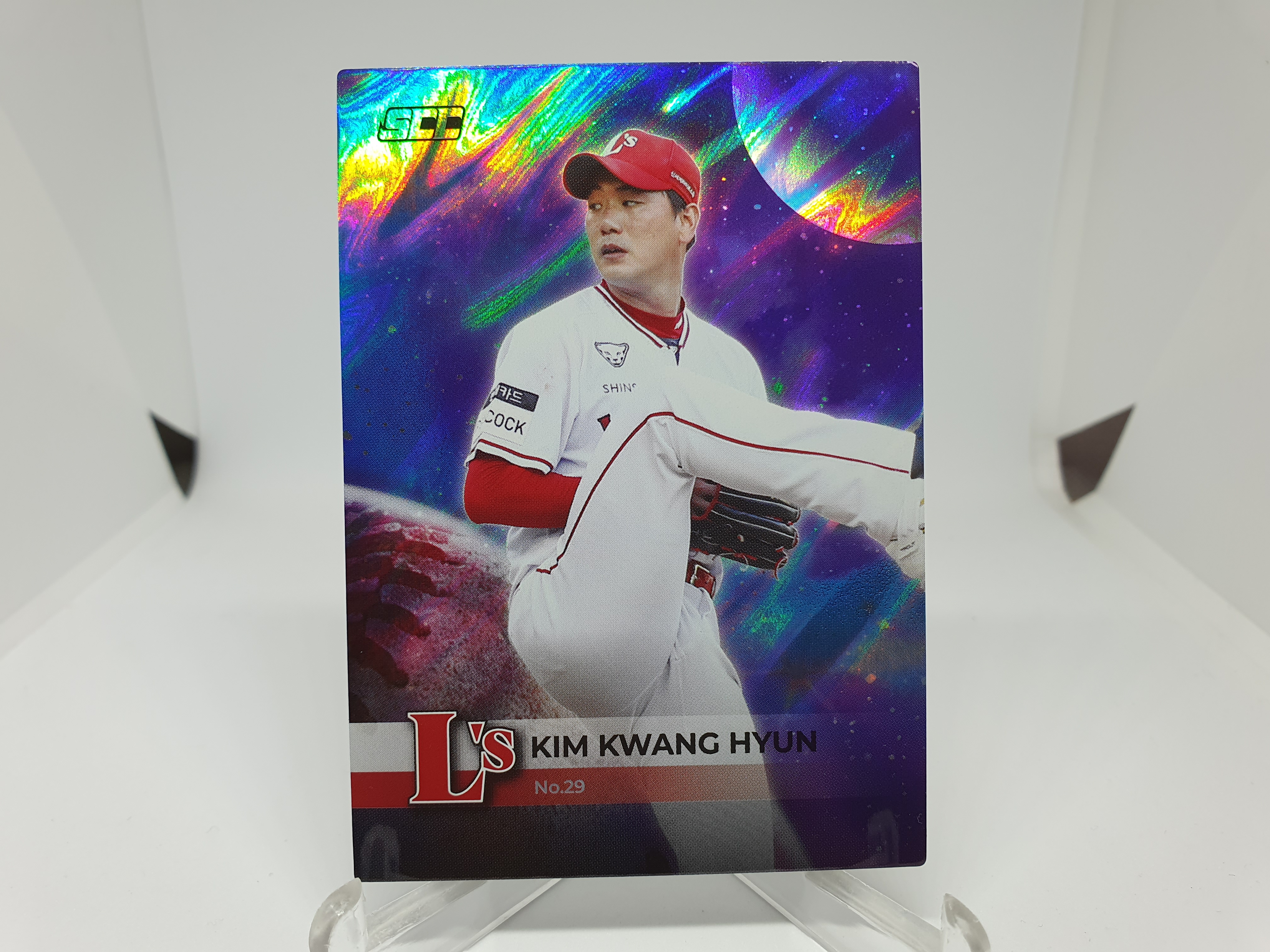 김광현 SSG 랜더스 2022 SCC KBO리그 골든 프리미엄 갤럭시 인서트 야구카드