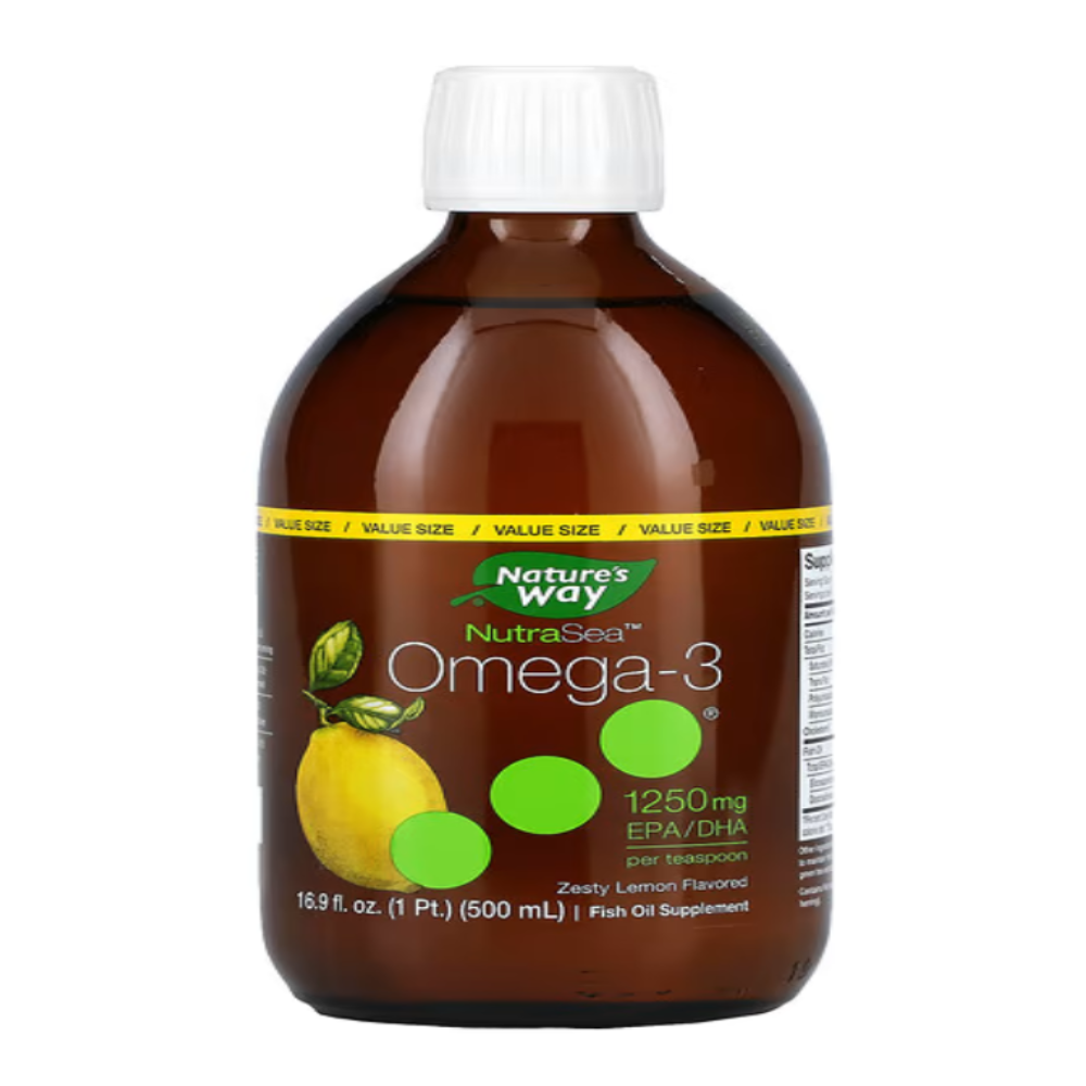네이쳐스웨이 <b>NutraSea 오메가3</b> 제스티 레몬 500ml